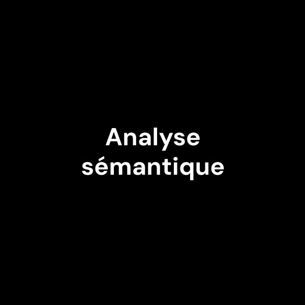 analyse semantique